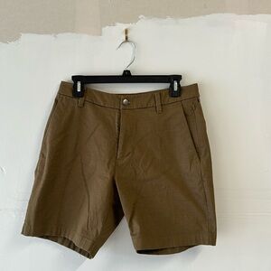 Men’s Size 30 LULULEMON Brown / Green Shorts